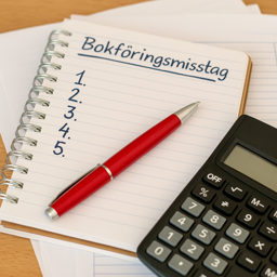 Bokföringsmisstag